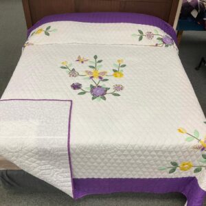 Butterfly Appliqué King Size Quilt