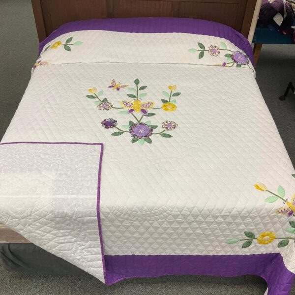 Butterfly Appliqué King Size Quilt