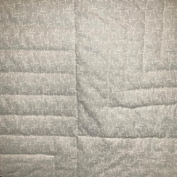 An Elegant Black and White Log Cabin Quilt - Image 4