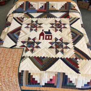 Log Cabin Stars at Home