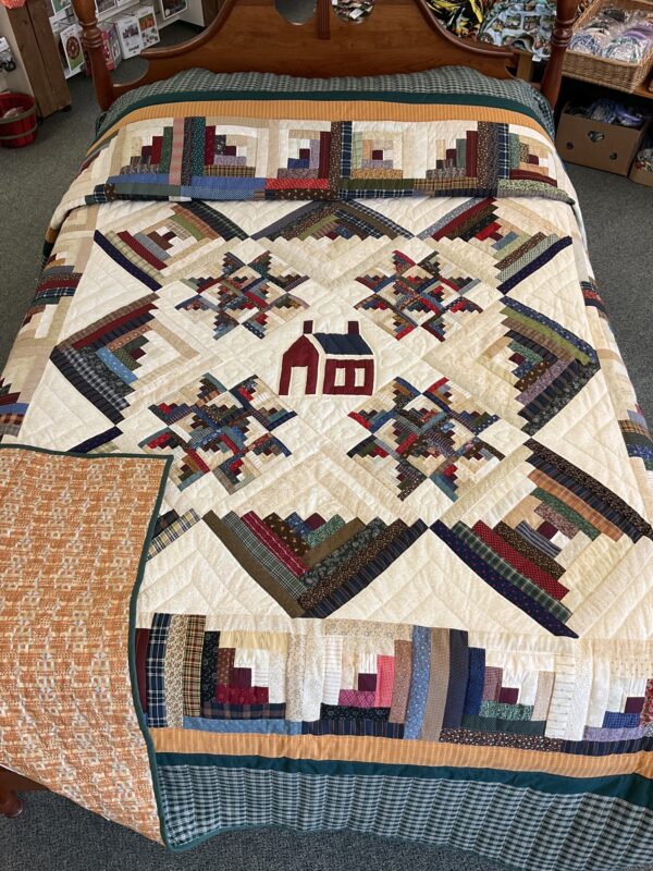 Log Cabin Stars at Home