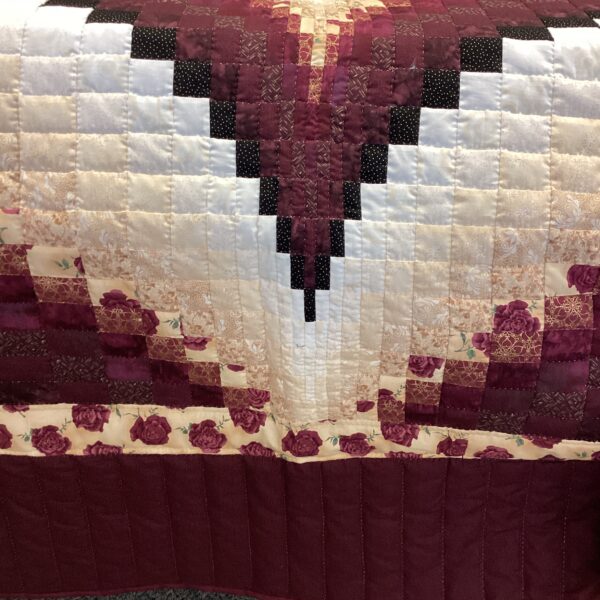Dancing Diamond- A Bargello Queen Size Quilt - Image 2