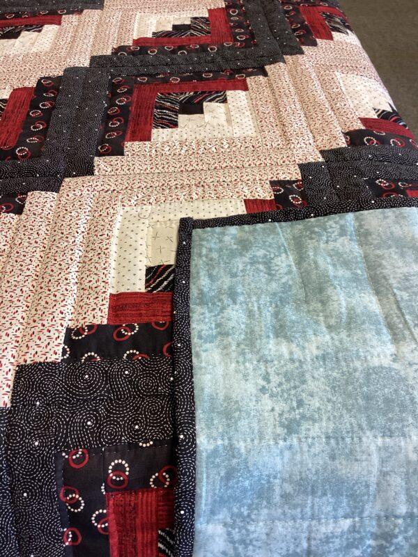 Log Cabin in Red and Black Item#84000379Q