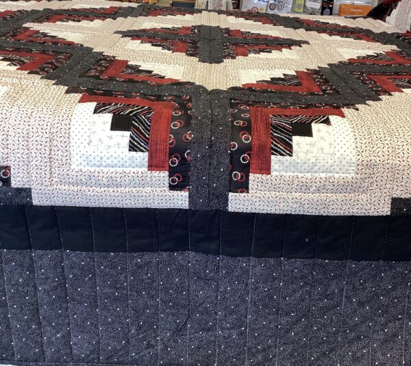 Log Cabin in Red and Black Item#84000379Q