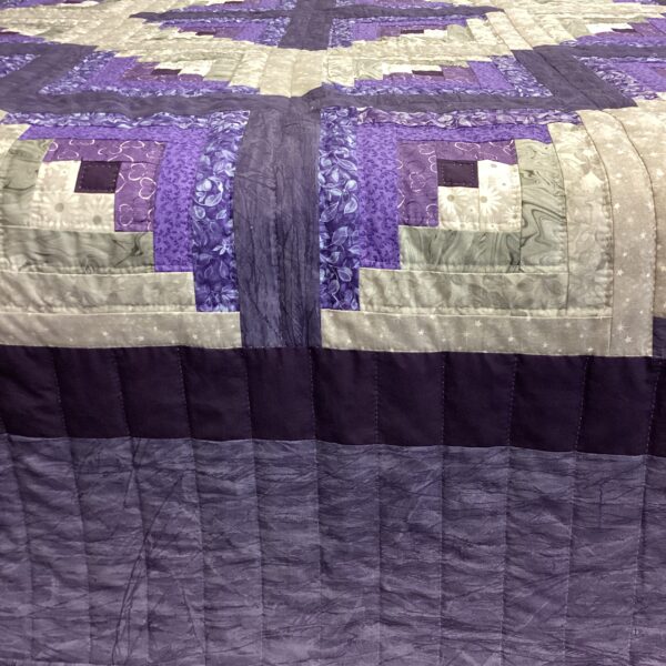 Log Cabin Border Close Up