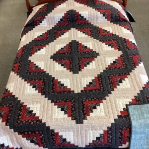 Log Cabin in Red and Black Item#84000379Q