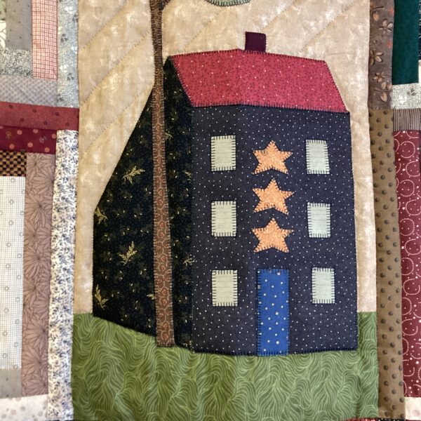 Log Cabin Folk-Art-house Item #-C1400103Th