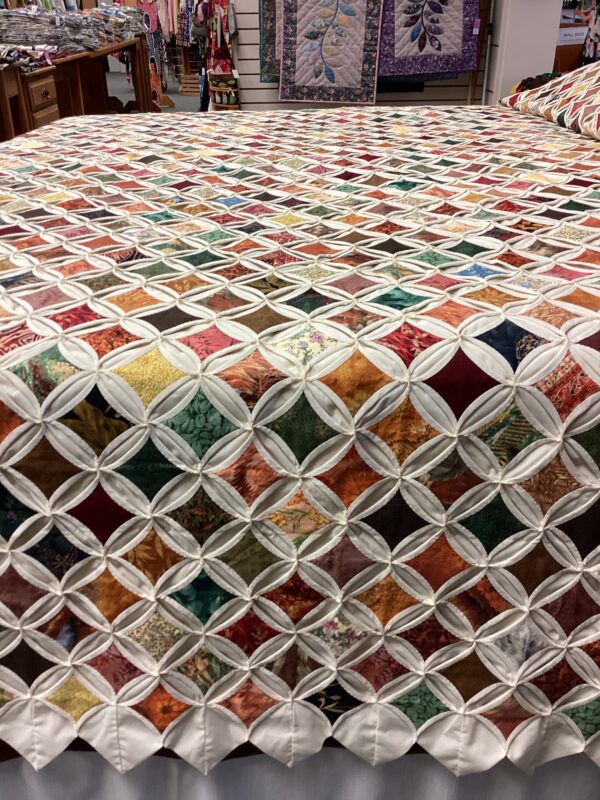 Cathedral Window King Size Quilt - Image 2