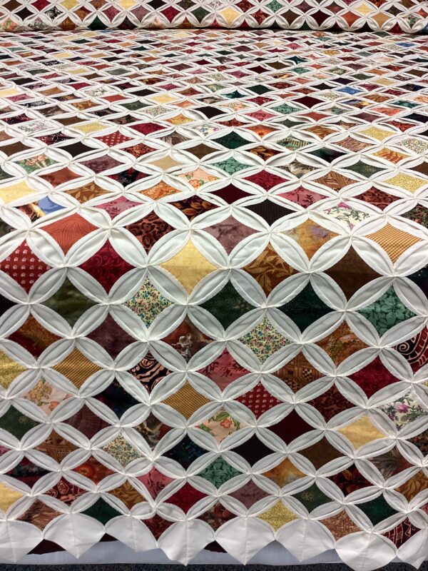 Cathedral Window King Size Quilt - Image 3