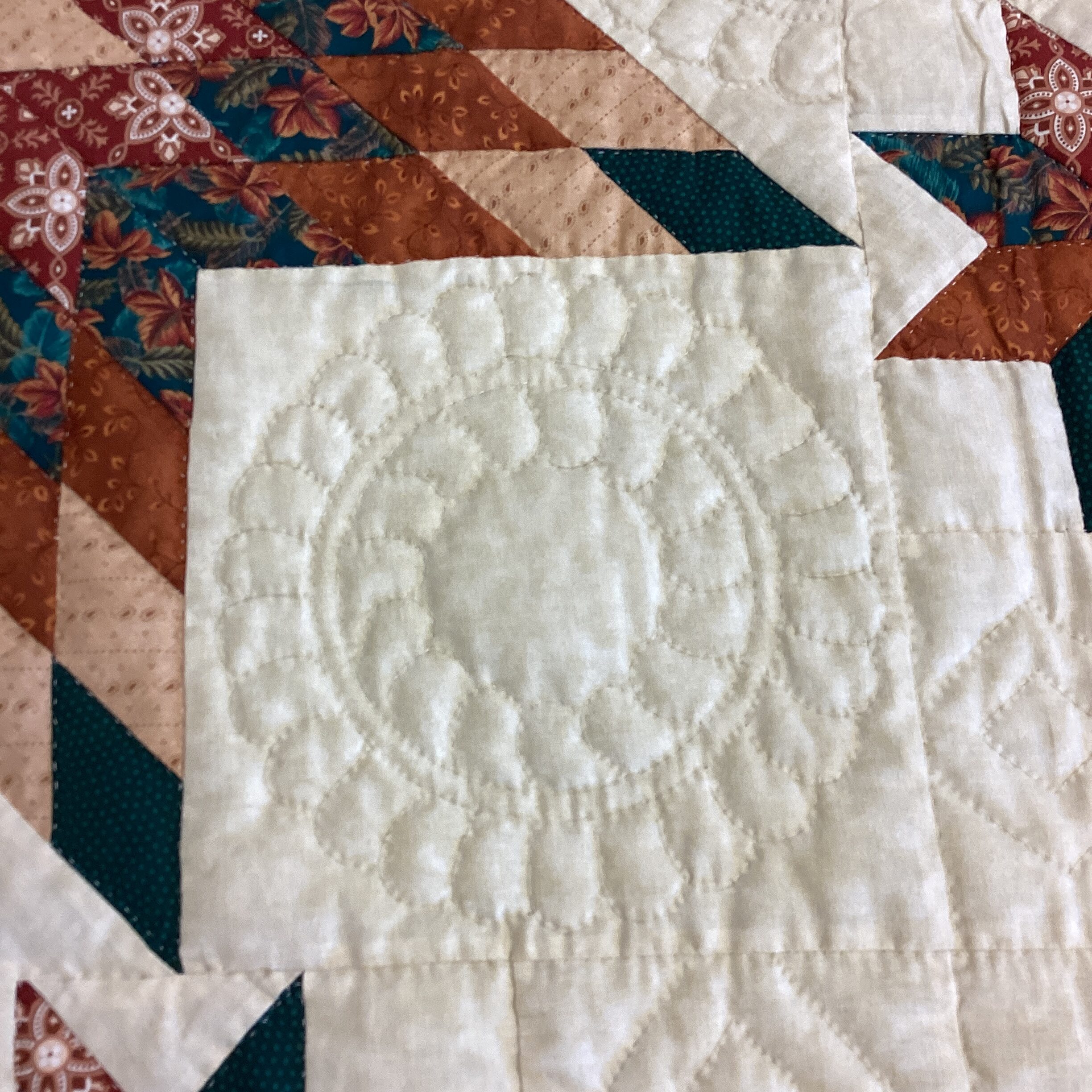 Fall Colors Star Motif Throw - Image 5