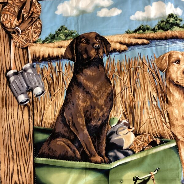 Yellow,Black and Brown Labrador Retrievers Wall hanging hand quilted - Image 4