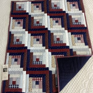 Rail Fence Log Cabin