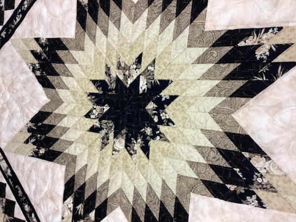 Star 'N' Common Cream & Black with Neutral Colors Queen - Image 4