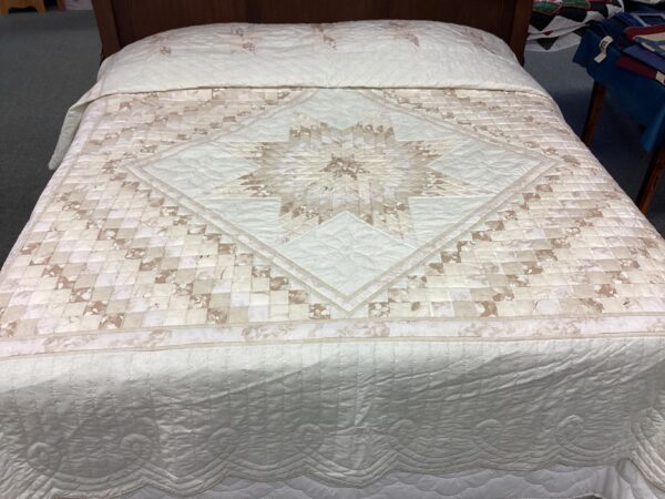 Star 'N' Common Cream & White with Neutral Colors King size - Image 6
