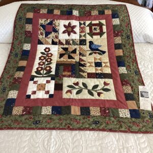 Patchwork Applique Wall Hanging