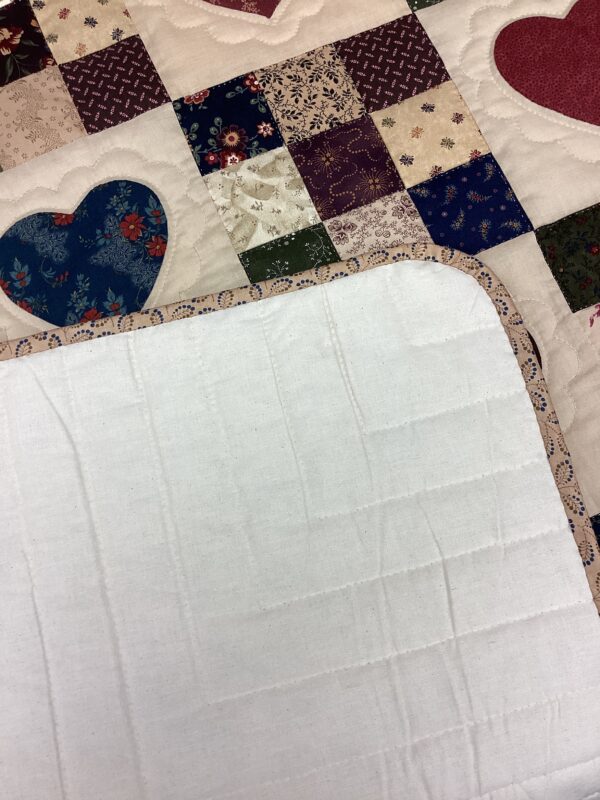 9 Patch with Hearts in King size - Image 4