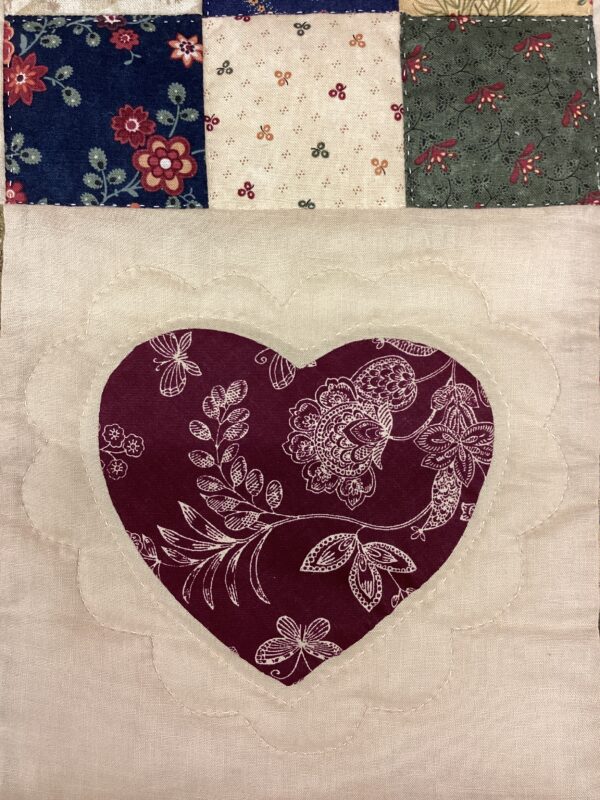 9 Patch with Hearts in King size - Image 2