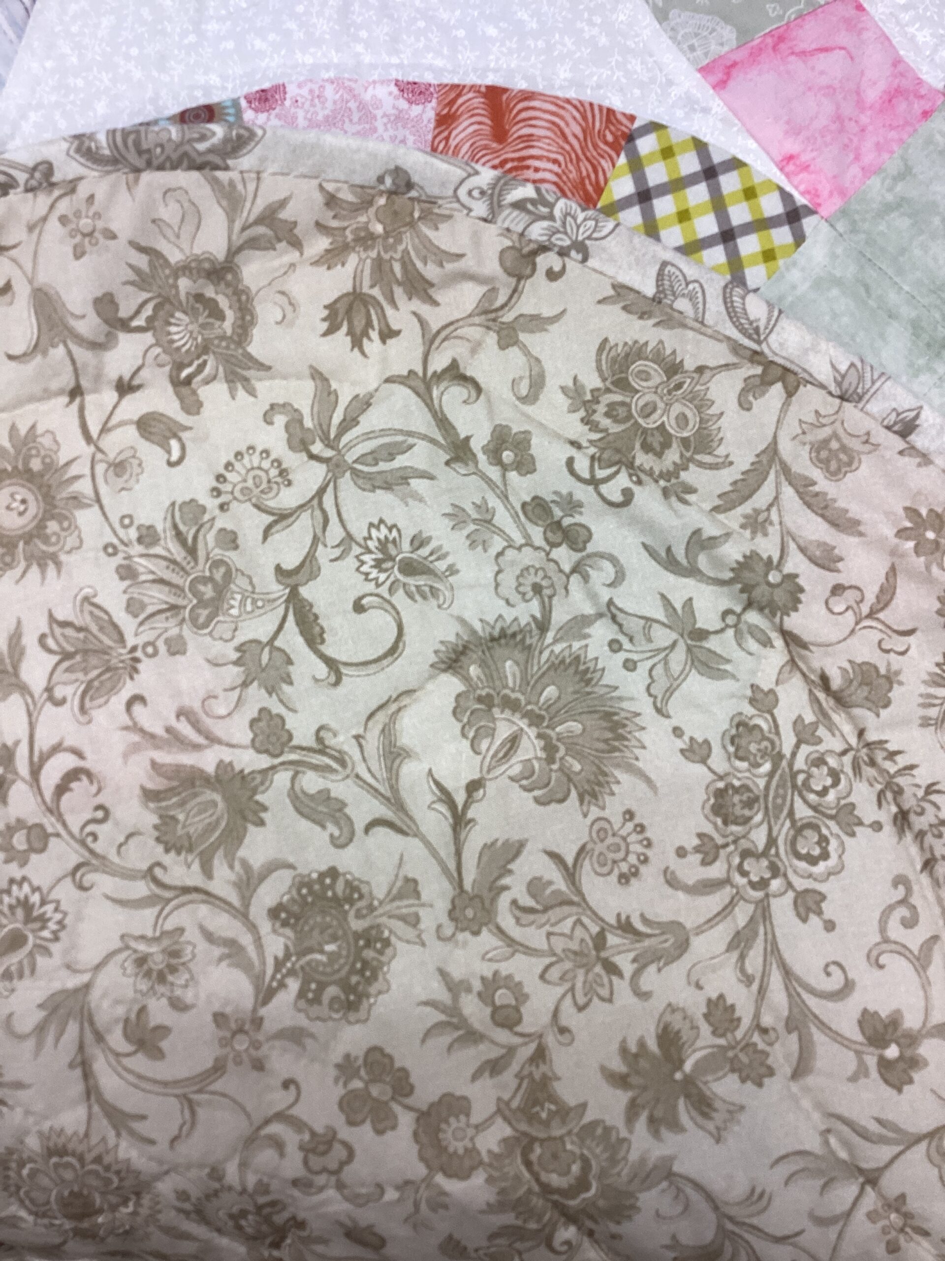 Pastel Colored Double Wedding Ring in King Size - Image 8