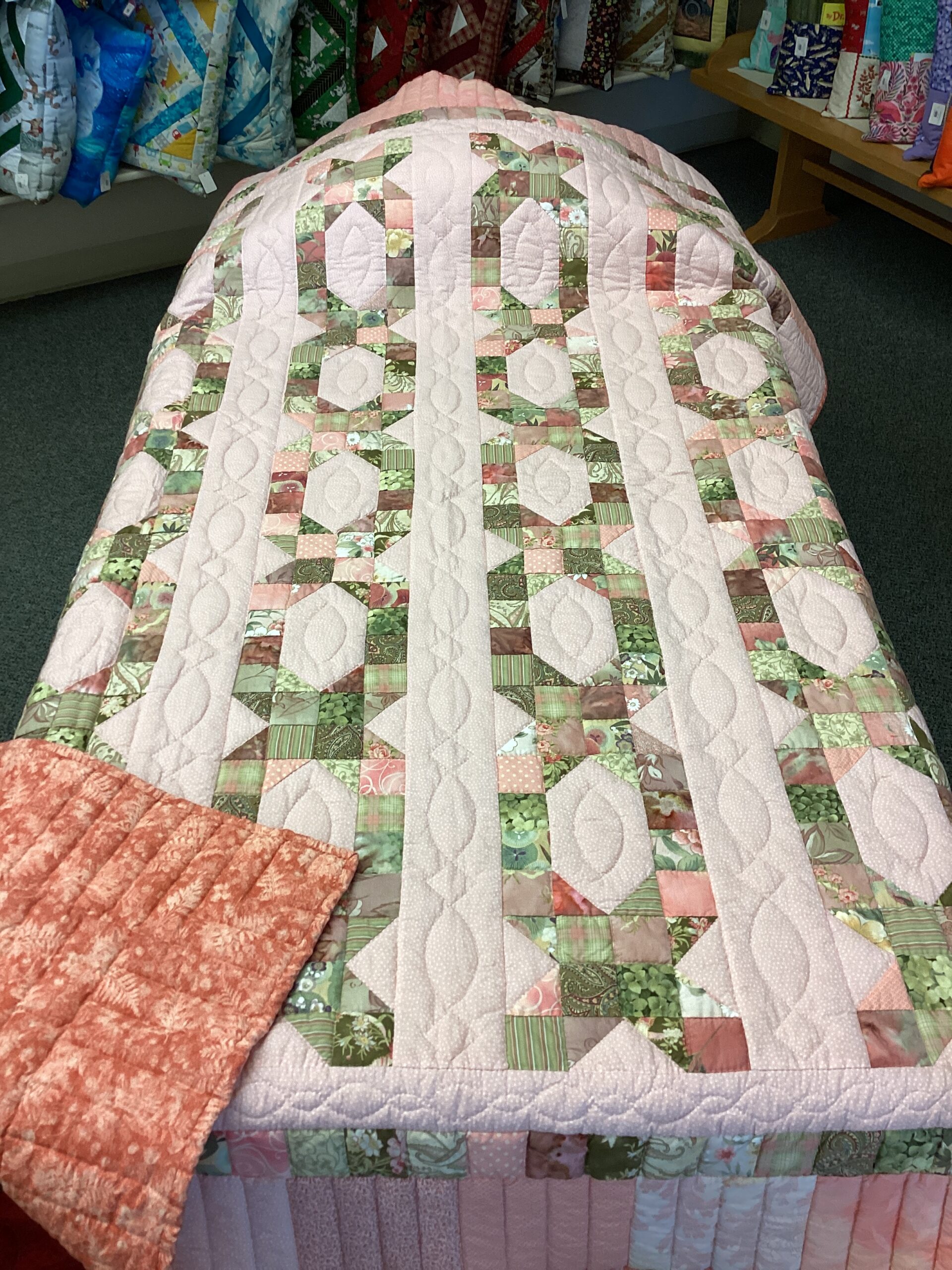 Braided Twist Quilt in Twin size