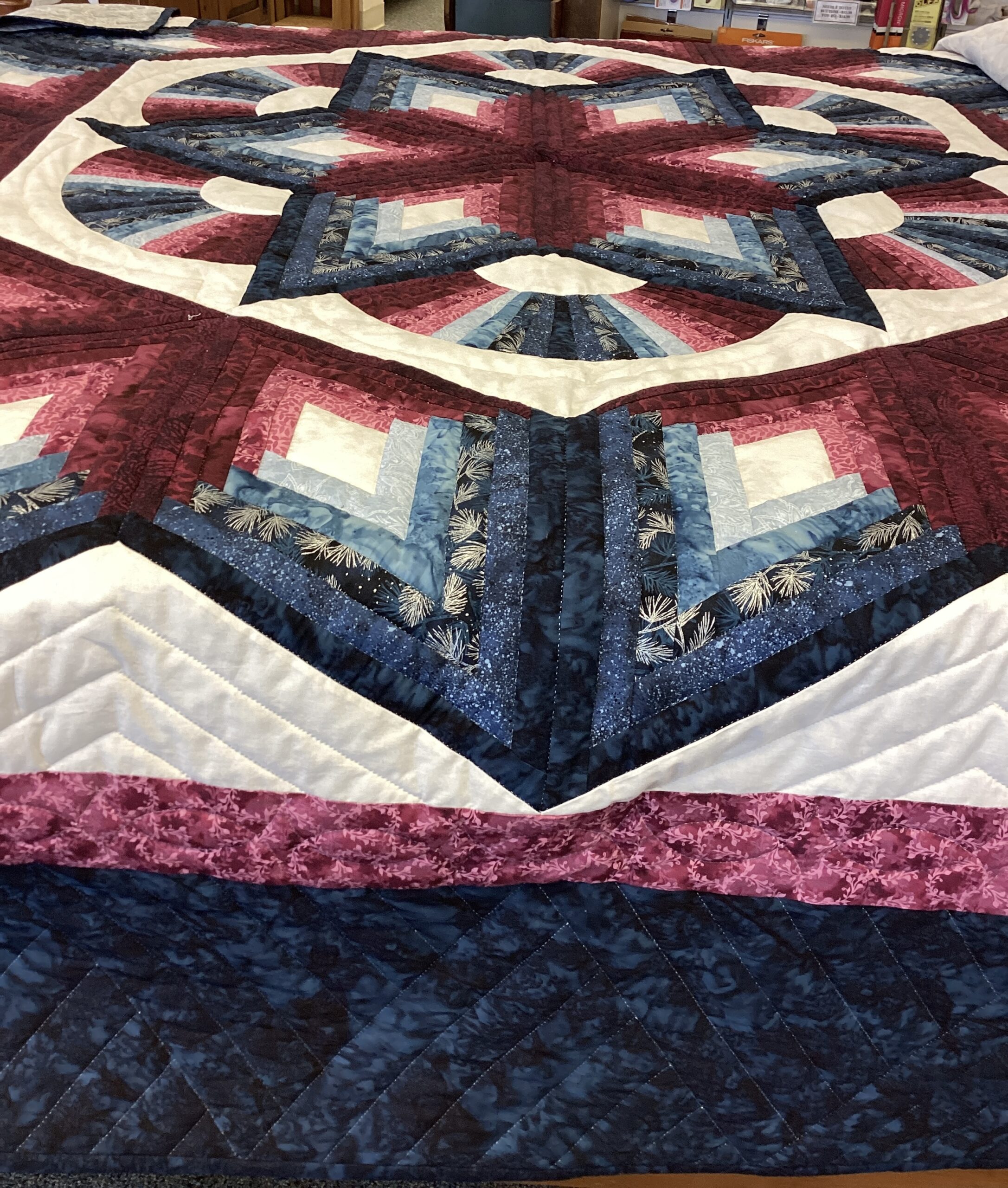 Chrysler Star Quilt in Queen Size - Image 6