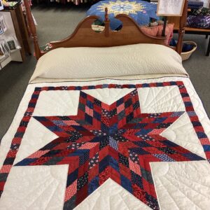 Lone Star  Pattern completed to Throw Size