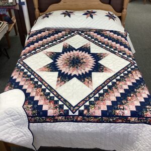 Star N Common King Size Hand-Stitched Quilt