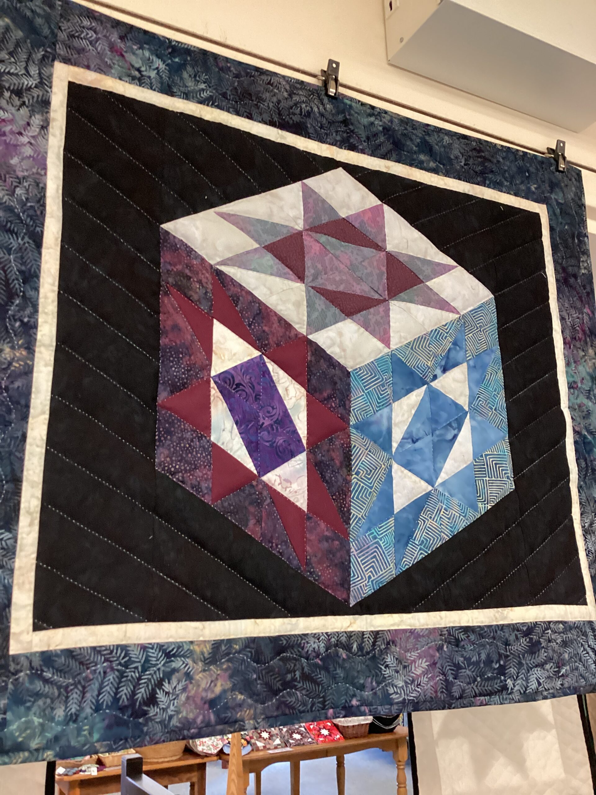 Tumbling Block Wallhanging - Image 2