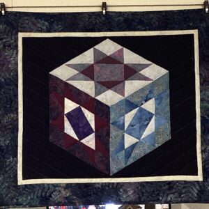 Tumbling Block Wallhanging